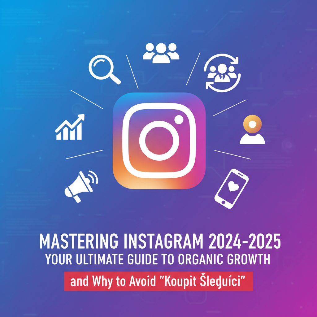 Mastering Instagram in 2024-2025: Your Ultimate Guide to Organic Growth (and Why to Avoid 'Koupit Sledující')