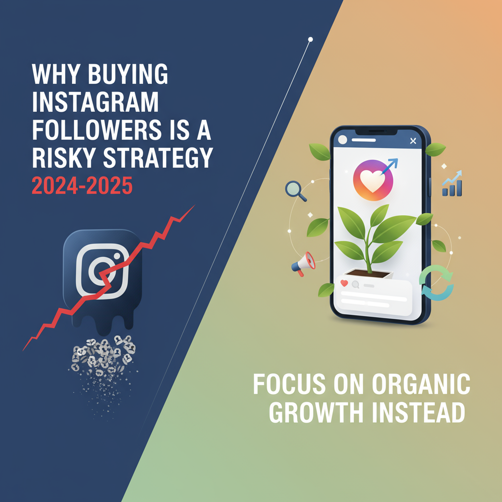 Why Buying Instagram Followers is a Risky Strategy for 2024-2025: Focus on Organic Growth Instead